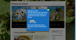 Desktop Screenshot of huertodeurbano.com